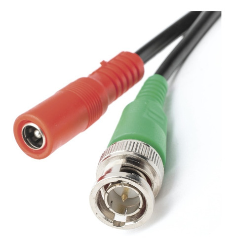 Imagen 2 de 6 de Cable En Hd Armado Con Conector Bnc Y Alimentación Dc 2omts