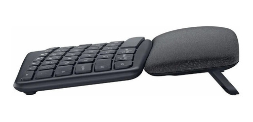Imagen 4 de 4 de Teclado bluetooth Logitech Ergo Series Ergo K860 QWERTY español color negro