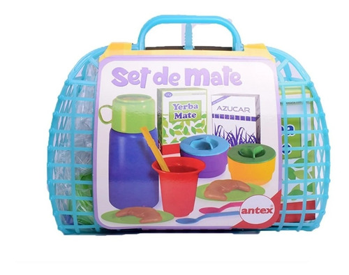 Canasta Juego De Mate Con Termo Y Accesorios Antex 1140