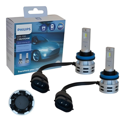 Kit 2 Lampara Led Philips H11