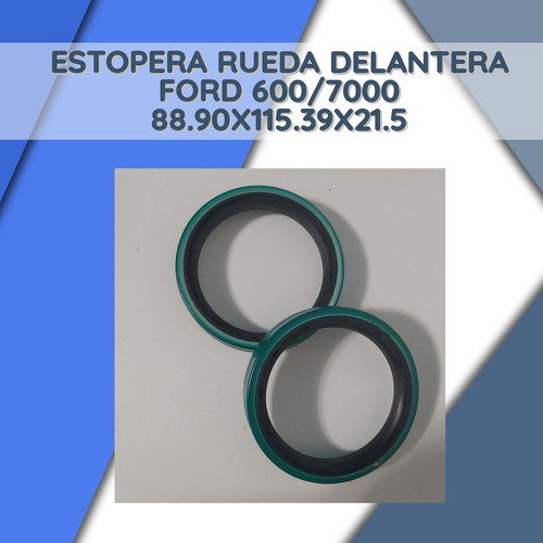 Estopera Rueda Delantera Ford 600/7000, (88.9x115.39x21.5)