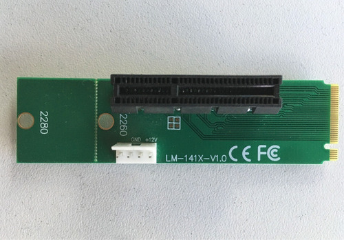 Imagen 2 de 2 de Conversor M2 A Pci Express