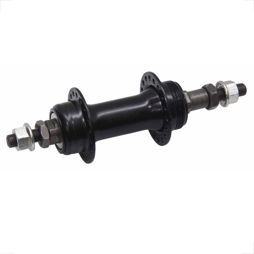 Cubo Traseiro Bicicleta Marcha Catraca Preto 36f 175mm