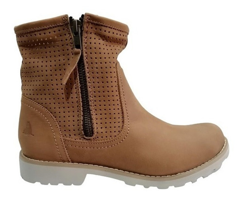 Bota Walrus De Piel Color Café ( Wn0891)