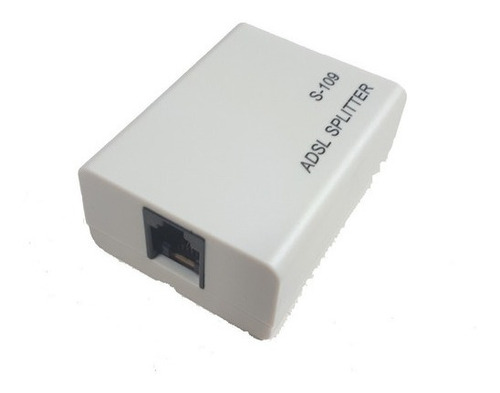 Filtro Adsl Splitter Doble S-109 Telefonos