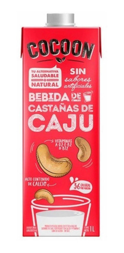 Bebida De Castaña De Caju Coccon Sin Tacc X 1litro