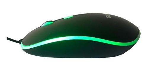 Combo Teclado Y Mouse Luces Retroiluminado Seisa Trae Ñ