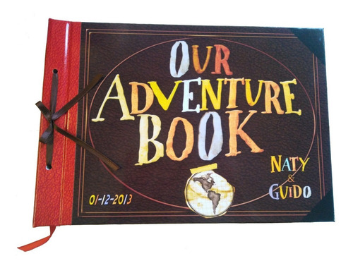 Imagen 3 de 9 de A4 Libro Aventuras Up Album Personalizado Tapa + 9 Fotos!