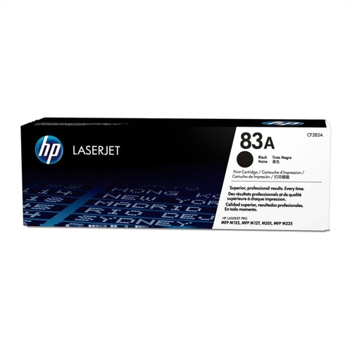 Toner Hp 83a Negro Cf283a Original Impresoras M125 M201 M225