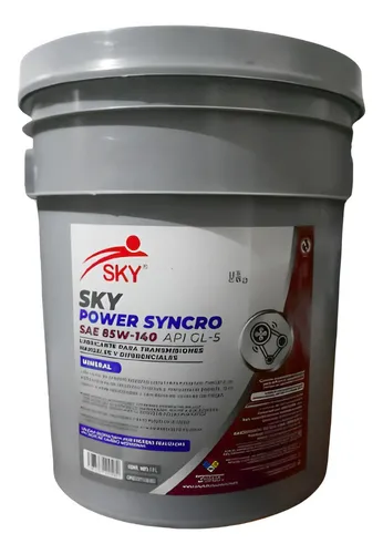 comprar Aceite De Transmisión Sincrónica Sae 85w-140 Sky 19l