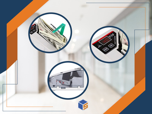 Contadora De Billetes Portatil Cuenta Plata Funda Pilas