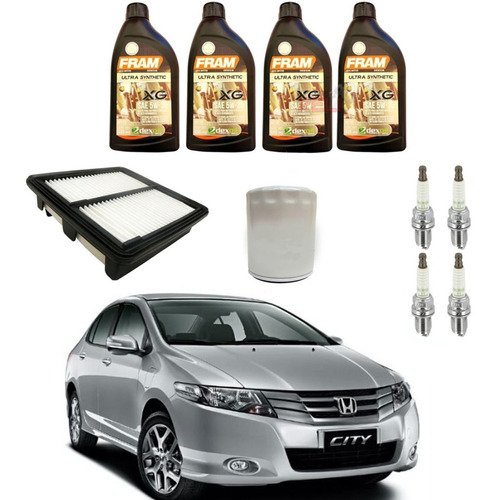 Kit Afinación Honda City 1.5  Aceite Sintético F