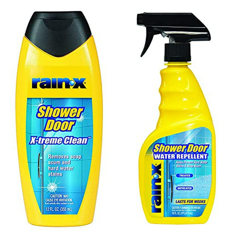 Limpiador Y Repelente Para Puertas De Ducha Rain-x Extreme