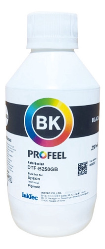 250ml Tinta Dtf Inktec Original Ep I3200 I1600 I800 Dx4 Dx5