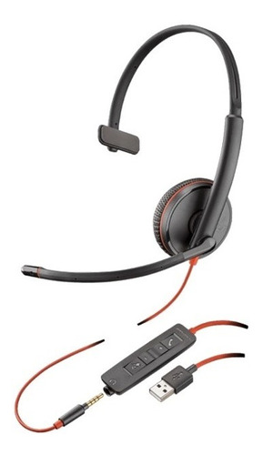 Headset Usb Voip Blackwire C3215 - Plantronics