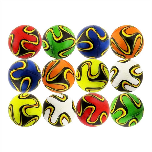 Imagen 4 de 10 de Pelotas Antistress Relajación Diseños Variados 63 Mm X 12