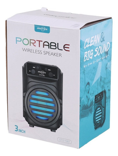 Radio Fm Carga Usb Bluetooth Micros Sd Usb