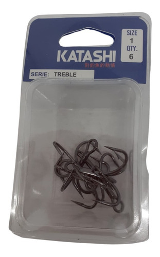 Anzuelos Katashi Triple N1 X6u. Ideal Señuelos/boga Pesca