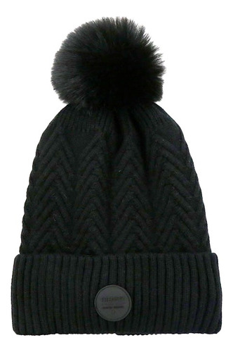 Gorro Urbano Lana Trendy Trenzado Moda Paseo Otoño Invierno