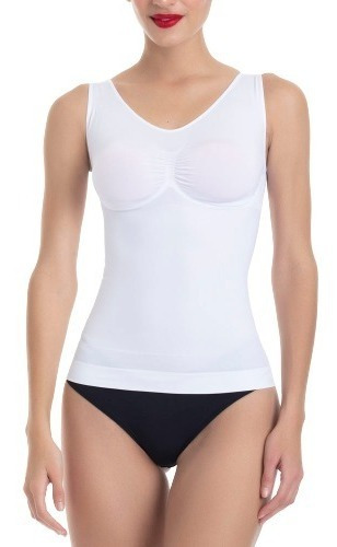 Polera Seamless Mujer Lady Genny Negro K-435 - Nuevo 2022