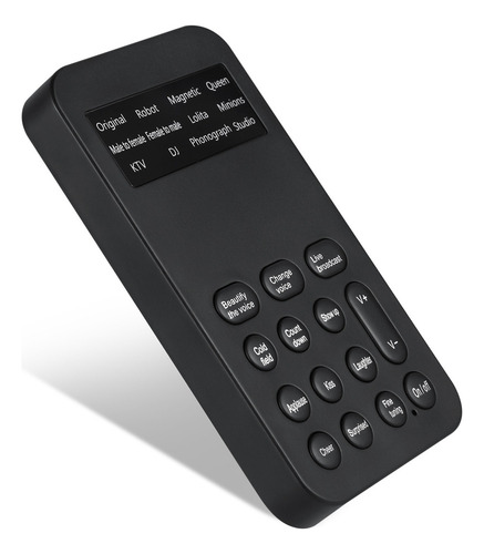 Mini Trocador De Voz Efeitos De Som Máquina De Áudio De