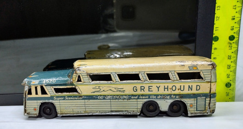 Autobús De Juguete Greyhound Super Scenicruiser #4520 (Usado)