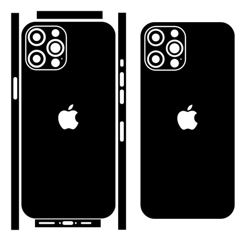 Skin Para iPhone Todos Los Modelos 2 Pares Personalizados