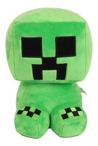 Peluche Minecraft 25 Cm - Creeper Color Multicolor