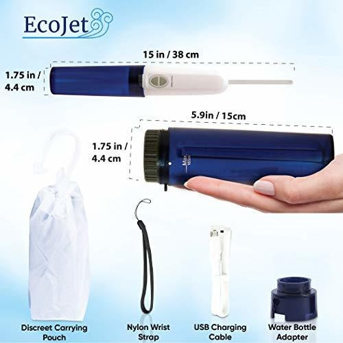 Sistema De Ducha Ecojet Bidé Portátil - Baño De Salud Ana