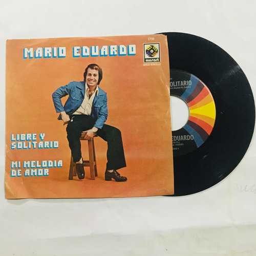 Mario Eduardo/paquete De 4 Discos 7 Ep Single 45rpm