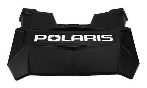 Polaris Solapa Nieve Para Moto Color Negro Brillante Pieza 1