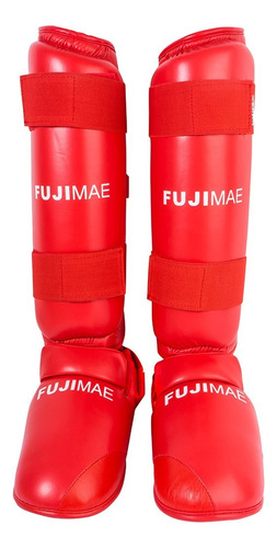 Canilleras Empeine Desmontable Fujimae Advantage Karate Wkf