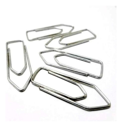 Clips De Papel Galvanizado Nº 4.0 Brw Caixa Com 500gr