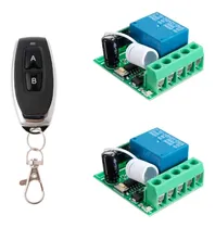 Comprar 2 Receptores De 1 Canal + 1 Controles Remotos 2 Boto 433mhz