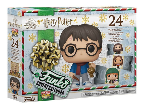 Funko Pop Pocket Calendário Advent Harry Potter 24 Pockets