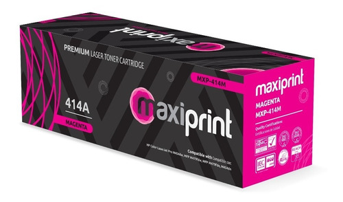 Toner Maxiprint Compatible Hp 414a Magenta (w2023a)