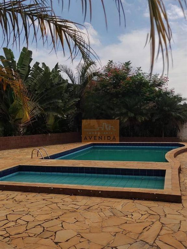 Chácara Com 1 Dormitório Para Alugar, 3900 M² Por R$ 7.000/mês - Recanto Santa Catarina - Paulínia/sp - Ch0133