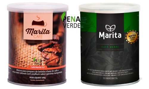 Café Marita Solúvel 100g Erva Mate Natural - Kit 2 Un Latas