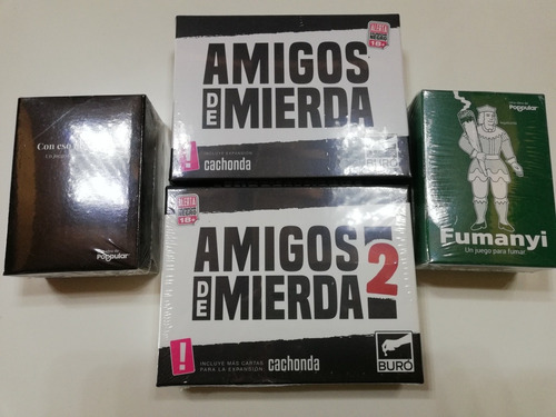 Amigos De Mierda 1 Y 2 + Con Eso No Se Jode + Fumanyi