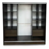 Comprar Ropero 2,00x1,80 Puertas Corredizas Rieles De Aluminio.