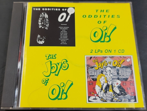 The Oddities Of Oi! / The Joys Of Oi! Cd 4 Skins Last Reso 