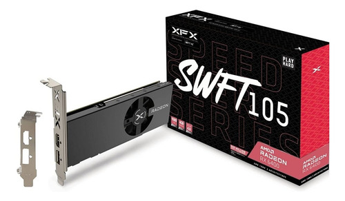 Xfx Radeon Rx 6400 Tarjeta Gráfica Para Juegos 4 Gb Gddr6