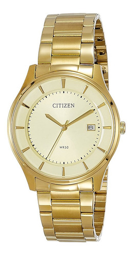 Reloj Citizen Hombre Bd0043 Acero Dorado Wr50