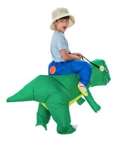 Disfraz Inflable Dinosaurio T Rex Niño 130-150cm Halloween