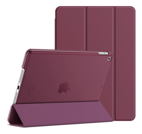 Funda Jetech, Para iPad 10.2'', Generación 7/8/9, Color Vino