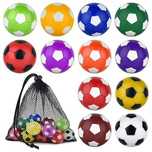 Juego De 12 Pelotas De Futbolín De 36 Mm, Pelotas De R...