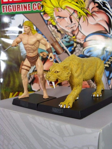 Miniatura Marvel Kazar E Zabu Especial Revista Brasil