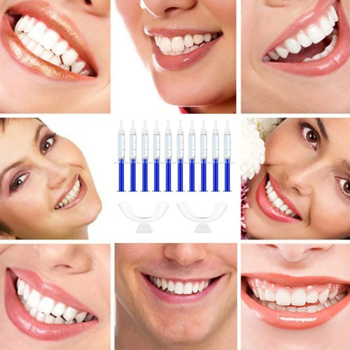 10 X 3ml Peróxido Carbamida 44% - Blanqueamiento Dientes