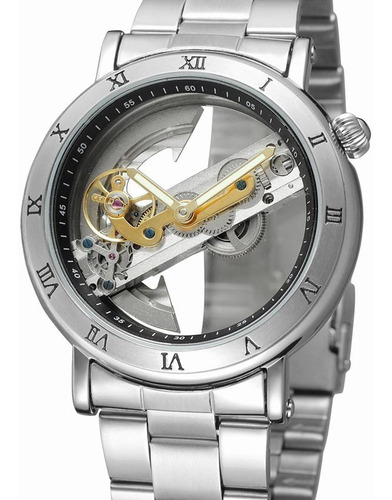 Imagen 7 de 10 de Reloj De Pulsera Forsining Mecánico Automático Para Hombre