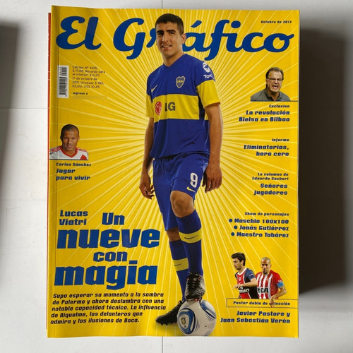 El Gráfico N° 4415 Revista Fútbol Argentino, Cb
